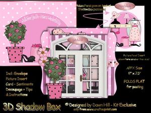 3D Shadow Box - Girls Aloud