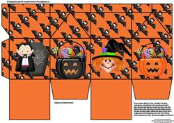 Milk Carton Gift Boxes - Bats in the Belfry