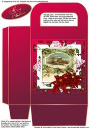 Large Gift Bag with Handles - Winter Celebrations