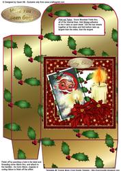 Large Gift Bag with Handles - a Childrens Santa