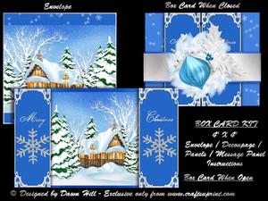 Box Card Kit - Christmas Box