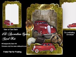 3D Accordian Spring - Wheel Travel