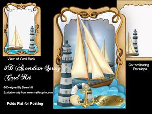 3D Accordian Spring - All at Sea
