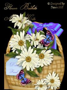 Flower Basket Mini Kit - Daisy