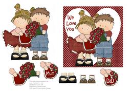 We Love You - Mum - Dad