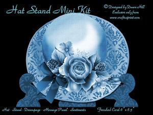 Hat Stand Mini Kit - Blue Muse