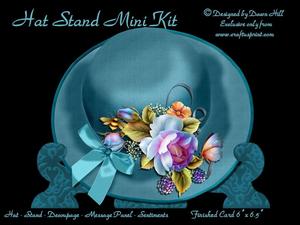 Hat Stand Mini Kit - Blue Splendour