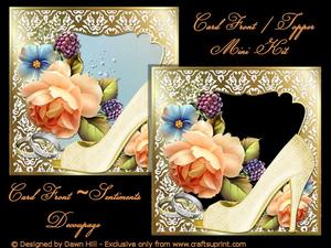 Wedding Card Mini Kit - Golden Wedding Anniversary