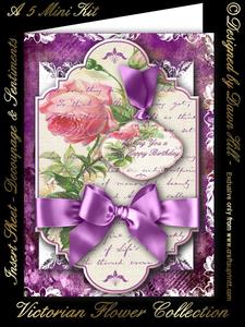 Victorian Flower Collection - Cabbage Rose