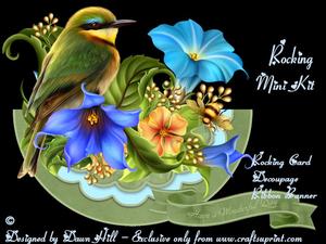 Rocking Mini Kit - Kingfisher Blue