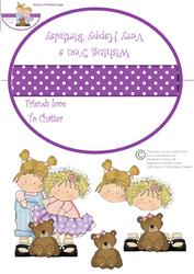 Friends Love to Chatter - Wobble Card