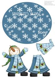 Let It Snow - Wobble Card