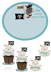 The Jolly Roger - Wobble Card