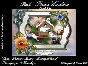 Push Beau Window - Robin's Nest