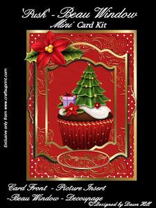 Mini 3D Beau Window - Yummy Christmas