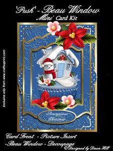 Mini 3D Beau Window - Scrumptious Christmas
