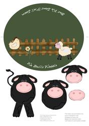 We Bulls Wobble - Male Wobble Card