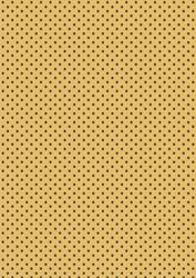 Beige and Brown Raised Polka Dots