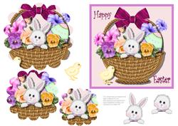 Easter Basket + Scallop Circle Pyramid