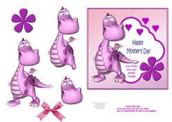 No Smoke Without Fire - Mothers Day Card