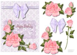 Lilac & Pink Birthday Roses