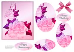 Coloured Roses