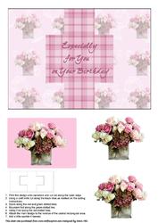 Virtual Bouquet - Swing Card