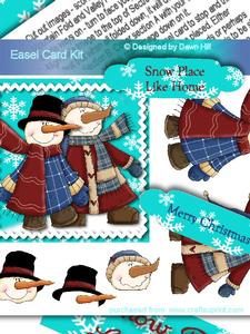 Snow Place Like Home - Christmas Easel Kit