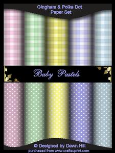 Baby Pastels - Paper Set