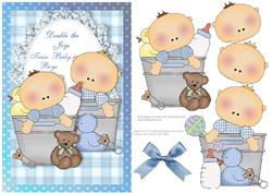 Twin Baby Boys
