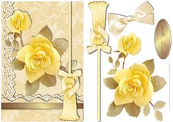 Lemon Rose & Coffee Cream Lace