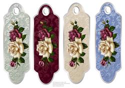 Pretty Floral Bookmarks