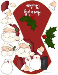 Jolly Christmas Wobble Card