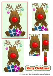 Rudolph's Xmas Pyramid Sheet
