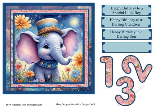 Little Elephant Boy 1 2 3