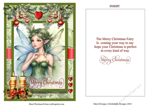 Fairy Merry Christmas