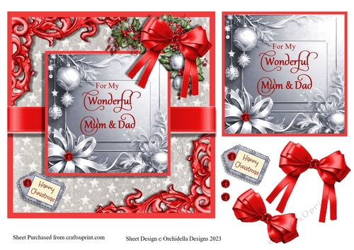 Wonderful Mum & Dad Christmas