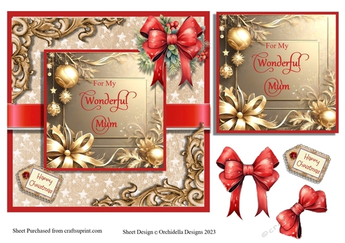 Wonderful Mum Christmas