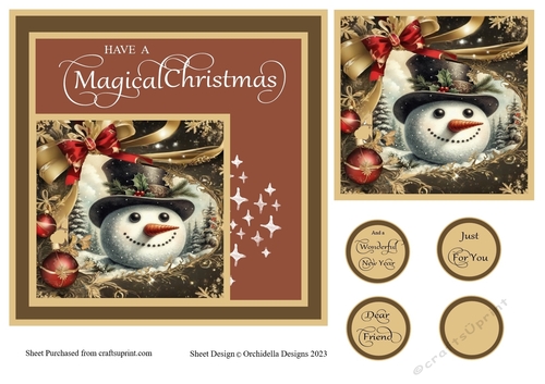 Magical Snowman Friend