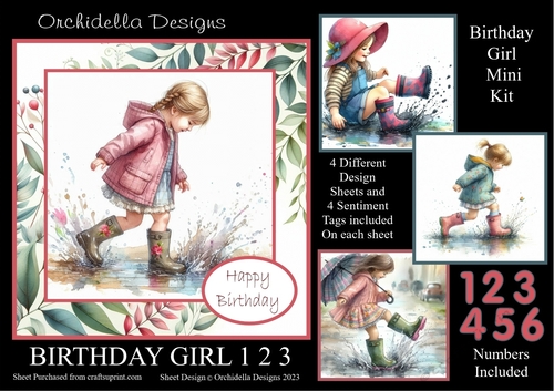 Birthday Girl 1 2 3