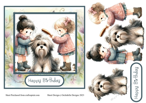 Paws Bathtime Birthday