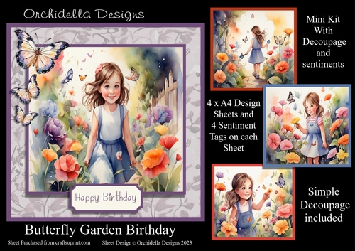 Butterfly Garden Birthday