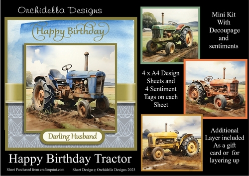 Happy Birthday Tractor