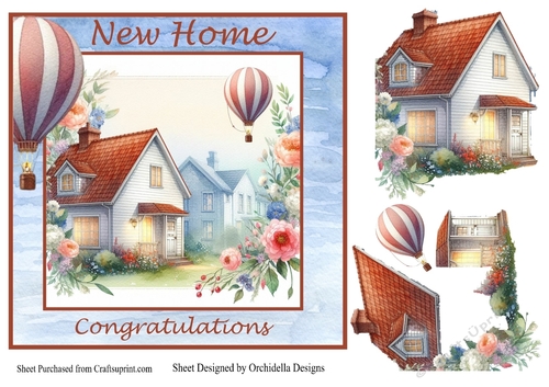 New Home Hot Air Balloon
