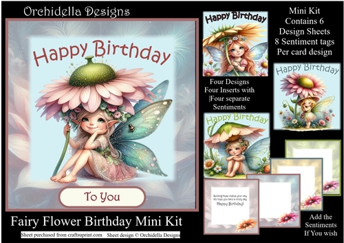 Fairy Flower Birthday
