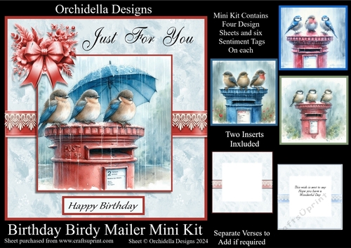Birthday Birdy Mailer
