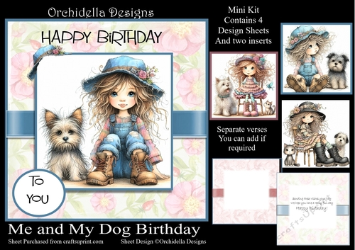 Me and My Dog Birthday