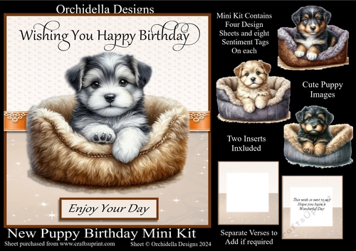 New Puppy Birthday