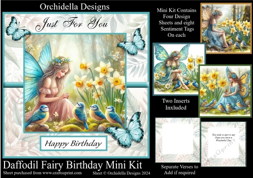 Daffodil Fairy Birthday
