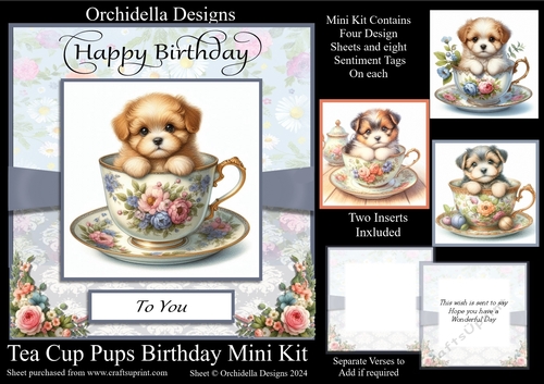Tea Cup Pups Birthday